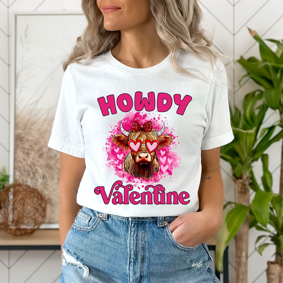 Howdy Valentine  - Unisex T-Shirt