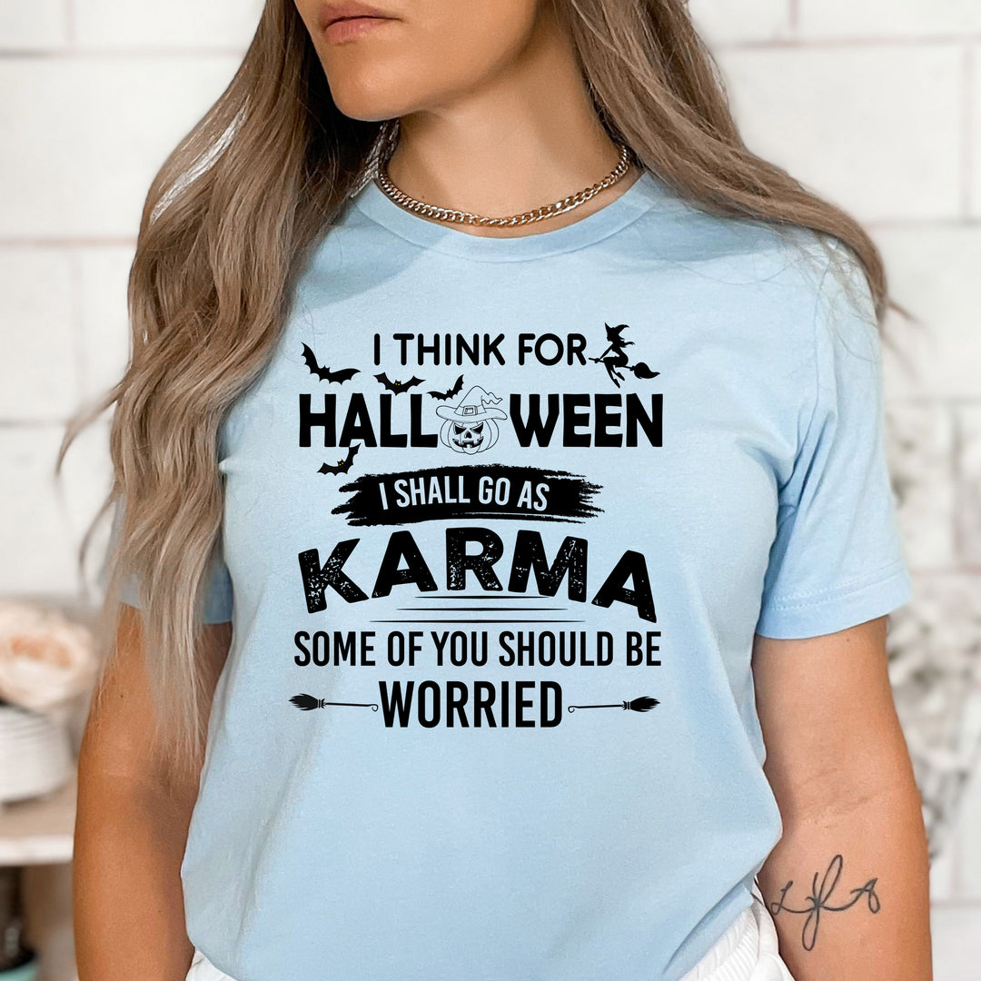 I Think For Halloween - Bella Canvas