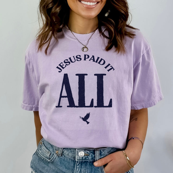 Jesus Paid It All - Bella canvas