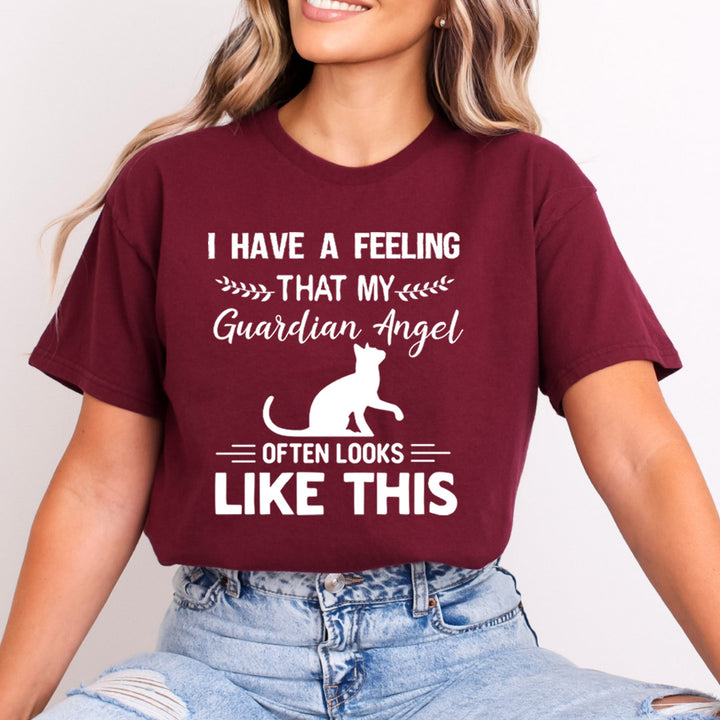 My Guardian Angel Looks Like This - Bella canvas