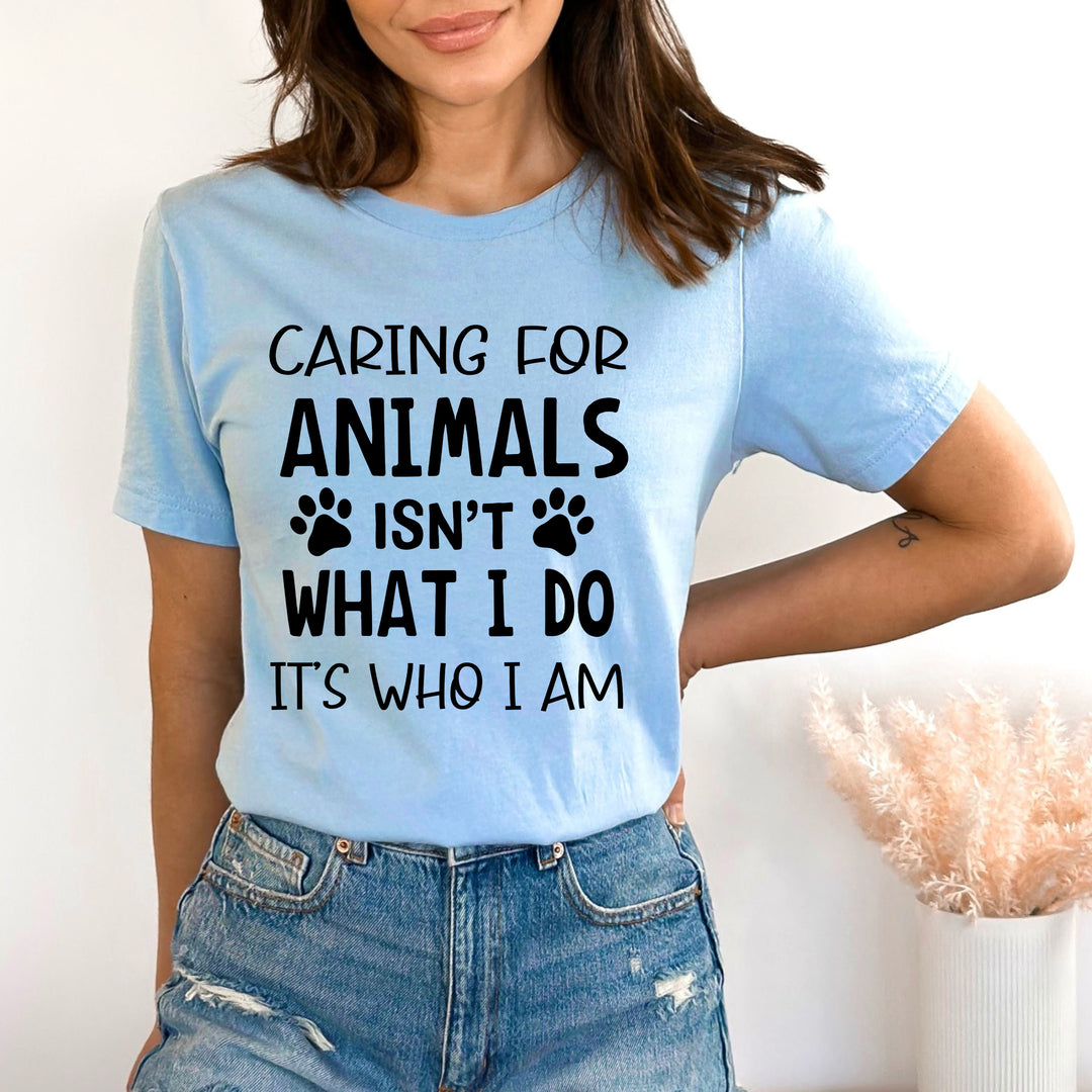 Caring For Animal - Bella canvas