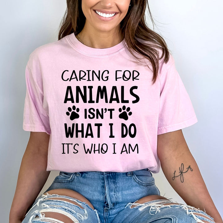 Caring For Animal - Bella canvas