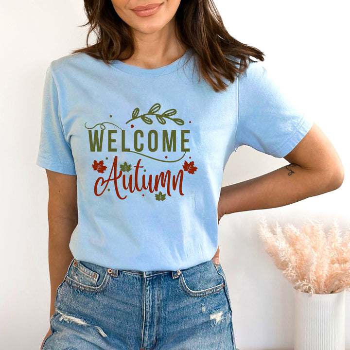 Welcome Autumn- Bella canvas