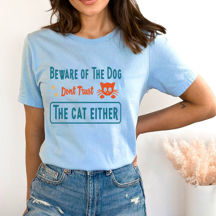 Beware Of The Dog - Bella canvas