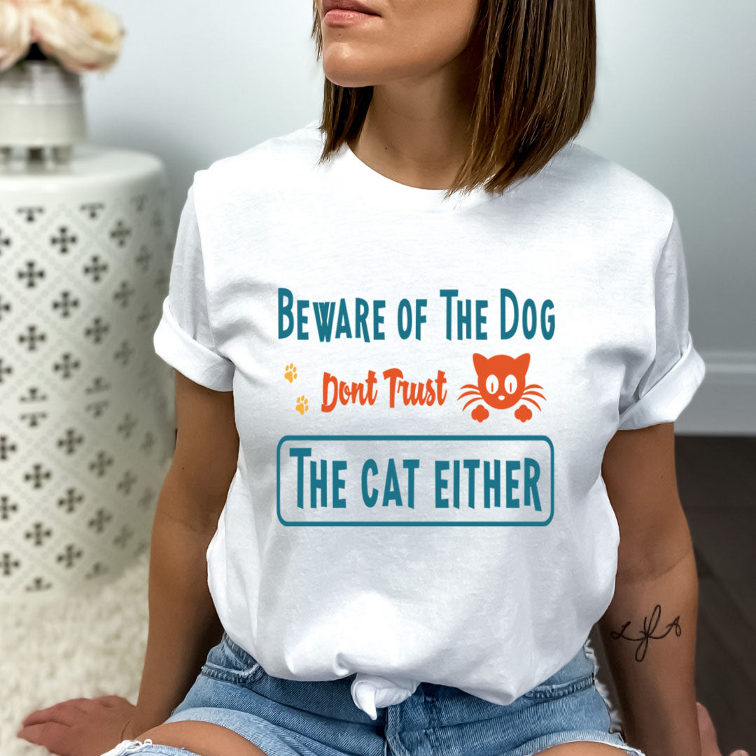 Beware Of The Dog - Bella canvas