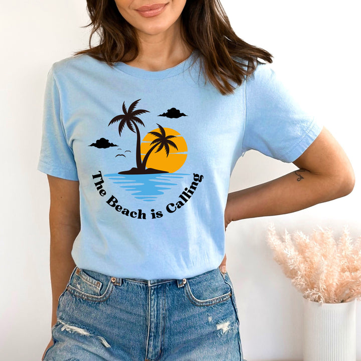 Beach Is Calling - Bella canvas
