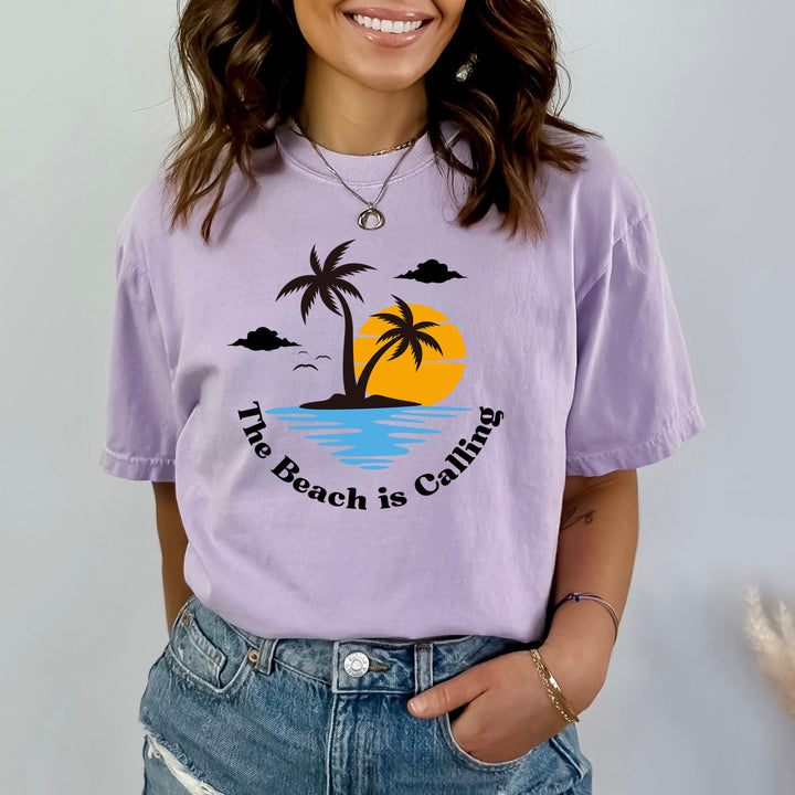 Beach Is Calling - Bella canvas