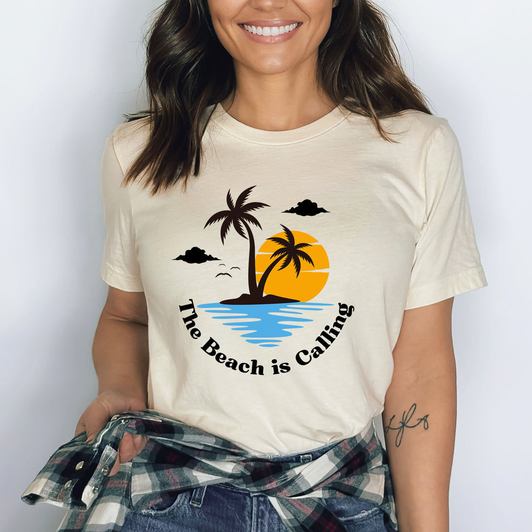 Beach Is Calling - Bella canvas