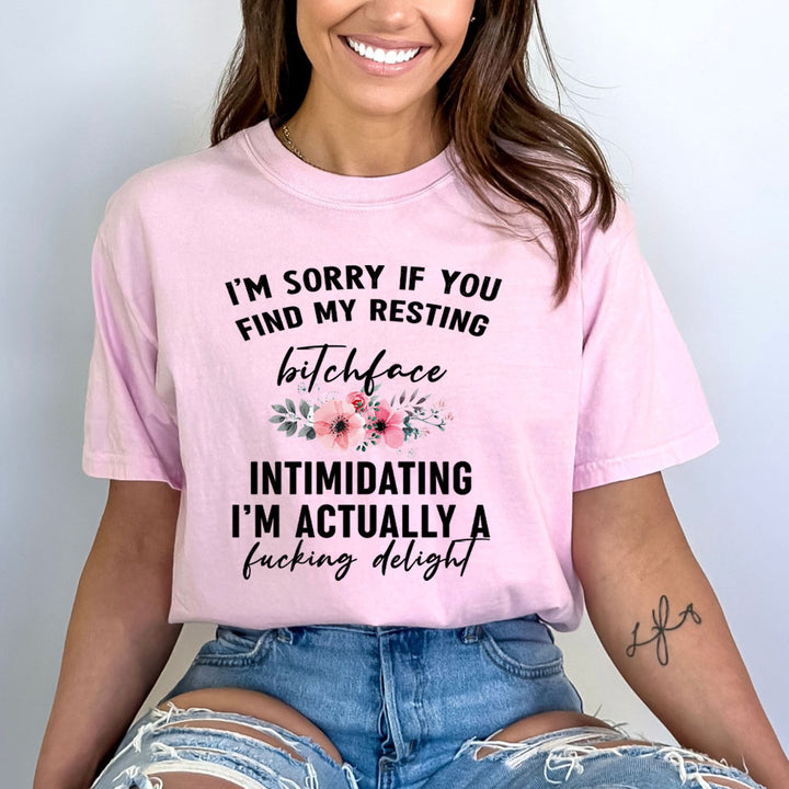 I'm Actually A Fucking Delight - Bella Canvas