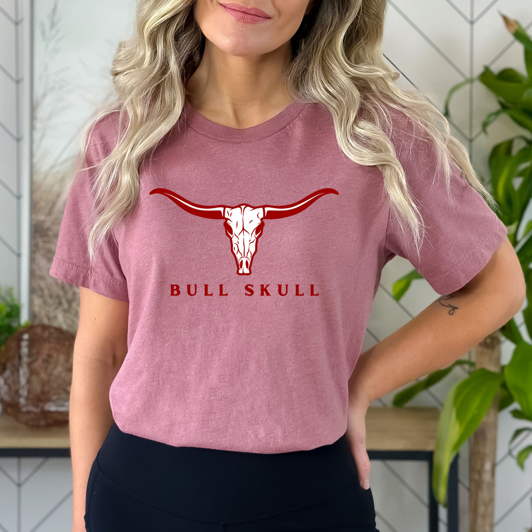 Bull And Skull - Bella Canvas
