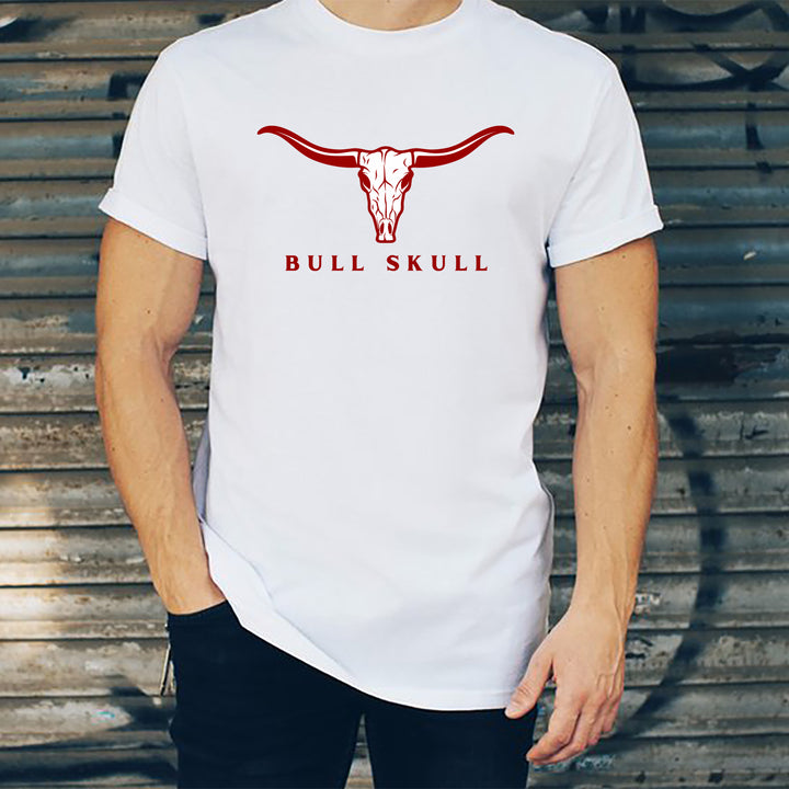 Bull And Skull - Men's Tee