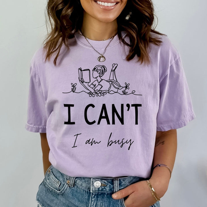 I Can't I Am Busy - Bella canvas