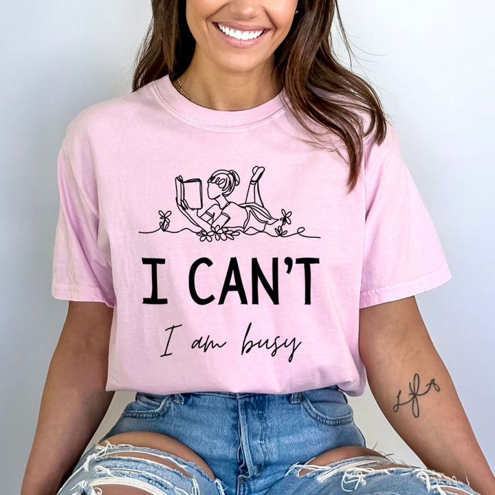 I Can't I Am Busy - Bella canvas