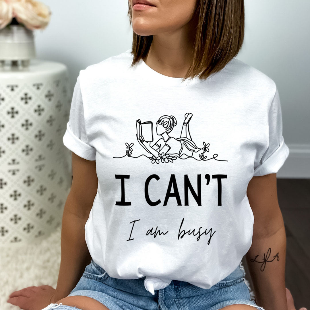 I Can't I Am Busy - Bella canvas