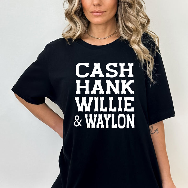 Willie & Waylon - Bella Canvas