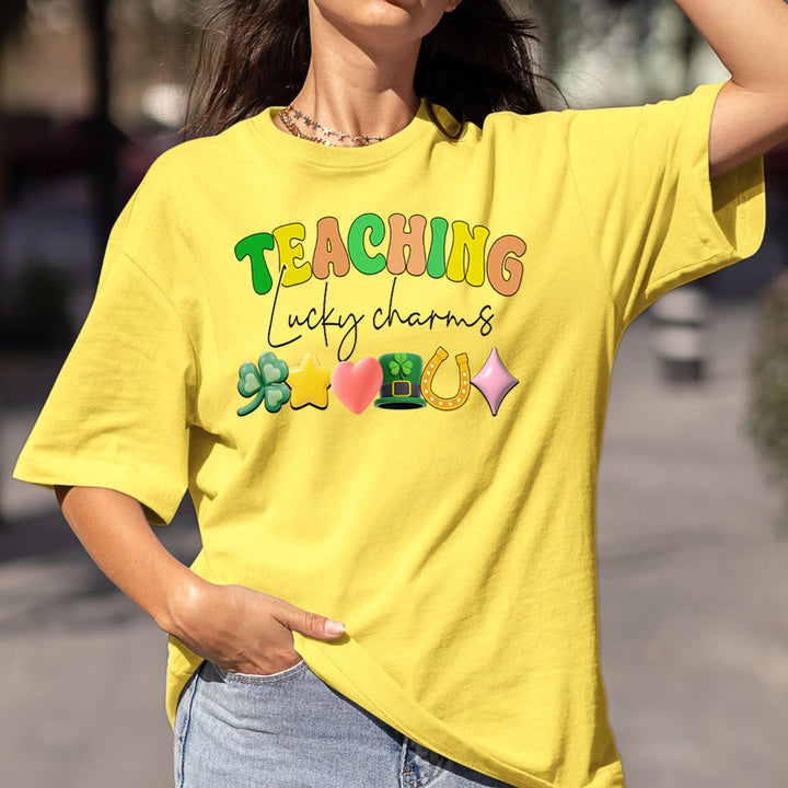 Teaching Lucky Charms - Bella canvas