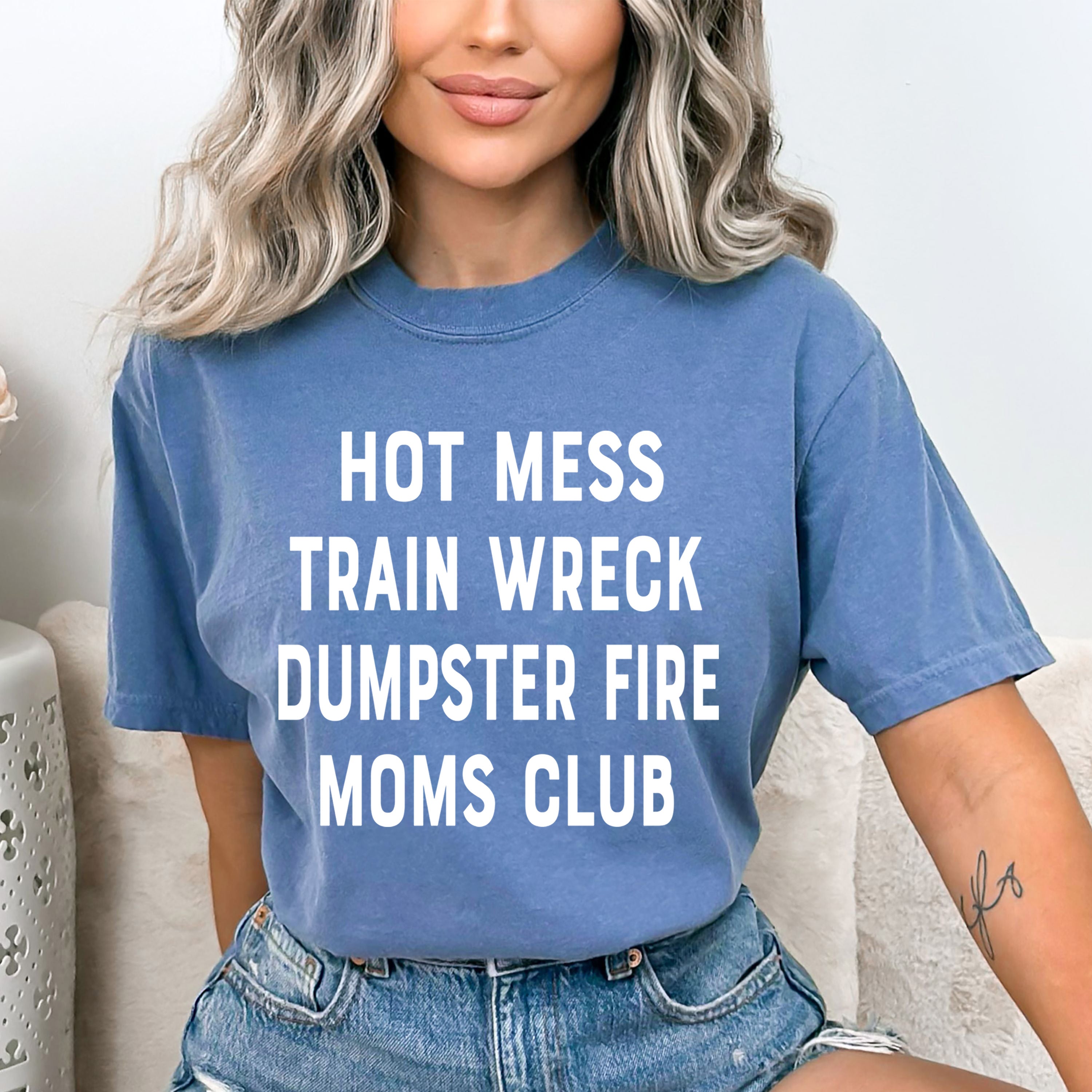 Fire Moms Club - Bella canvas