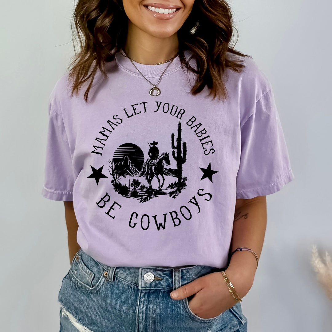 Let Your Babies Be Cowboys - Bella Canvas