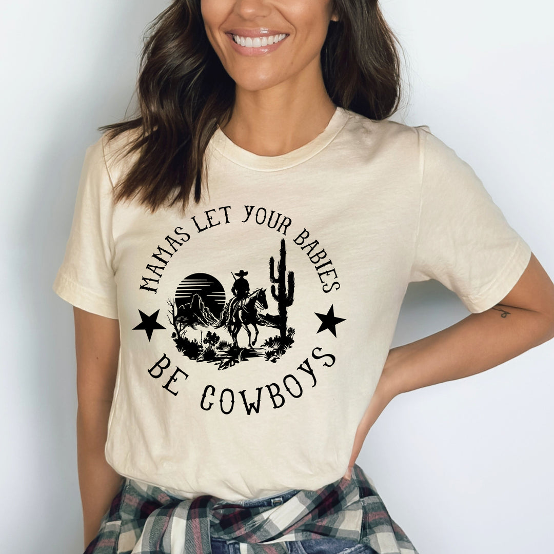 Let Your Babies Be Cowboys - Bella Canvas