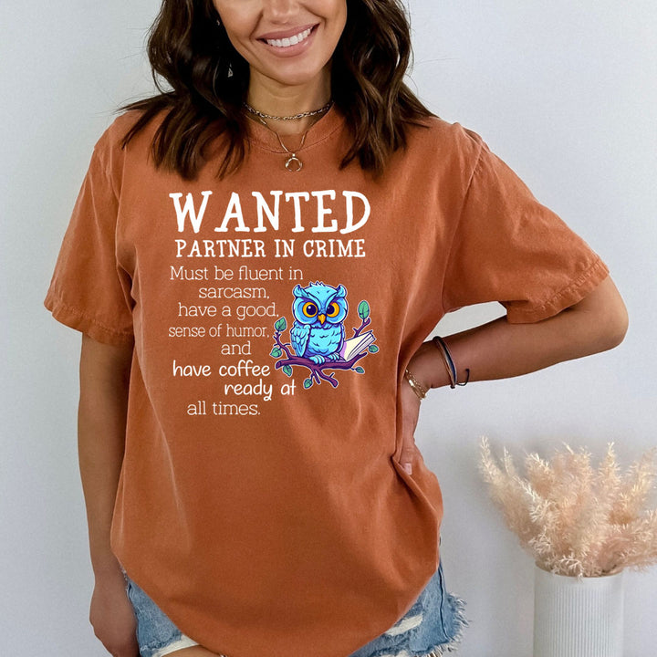 Wanted Partner In Crime - Bella canvas