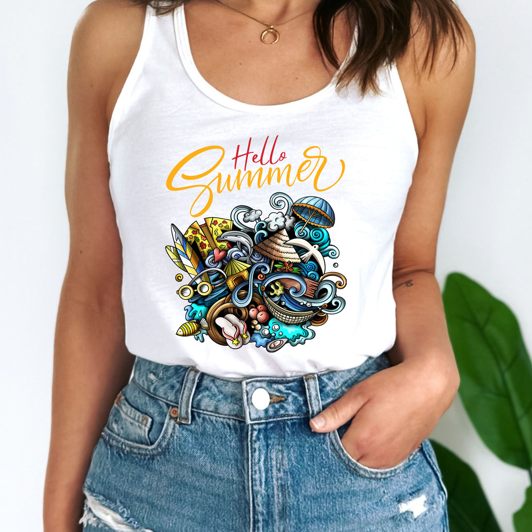 Hello Summer - Tank Top