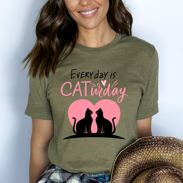Everyday Is Caturday - Bella Canvas