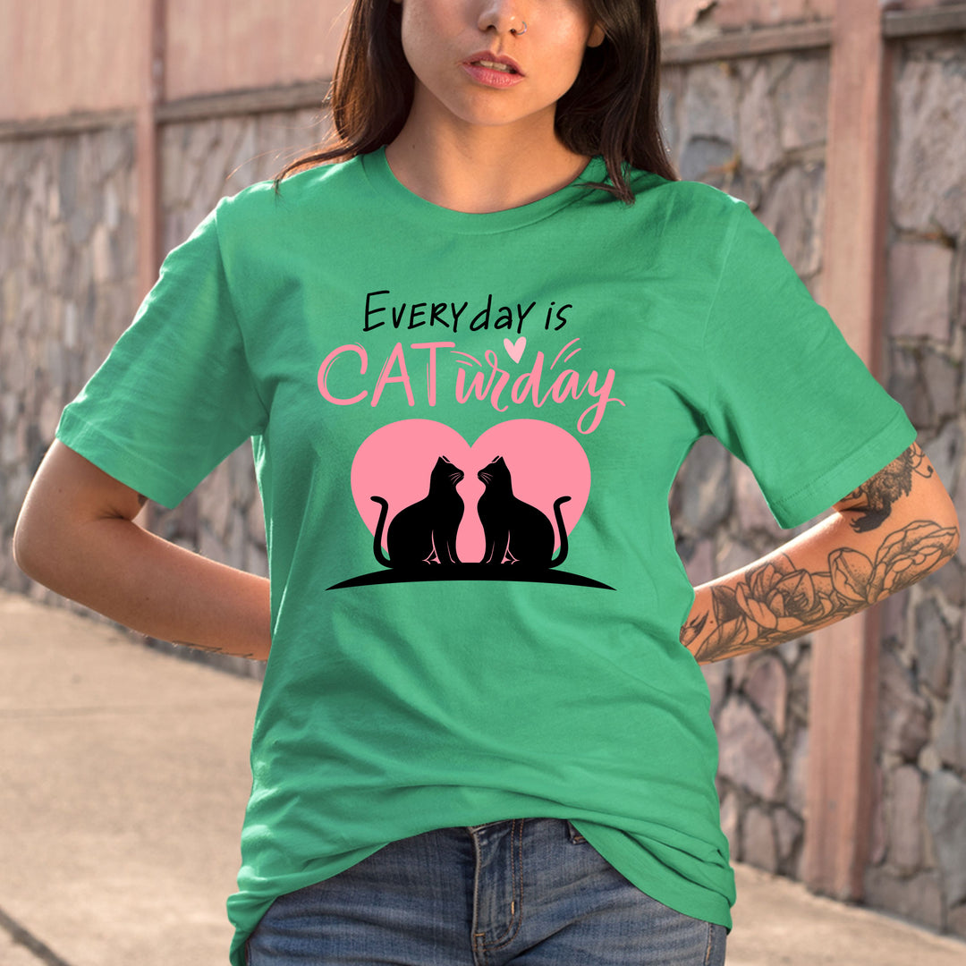 Everyday Is Caturday - Bella Canvas