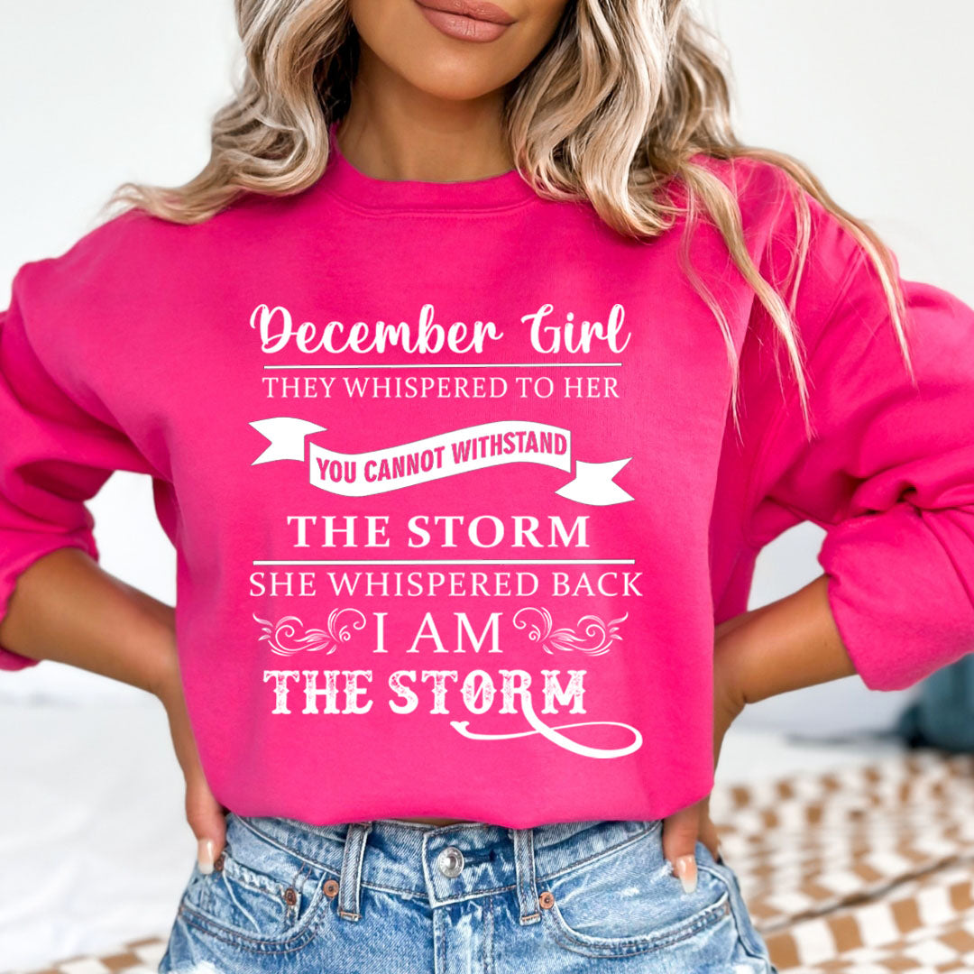 December Girl ( I Am The Storm) - Cozy & Soft.