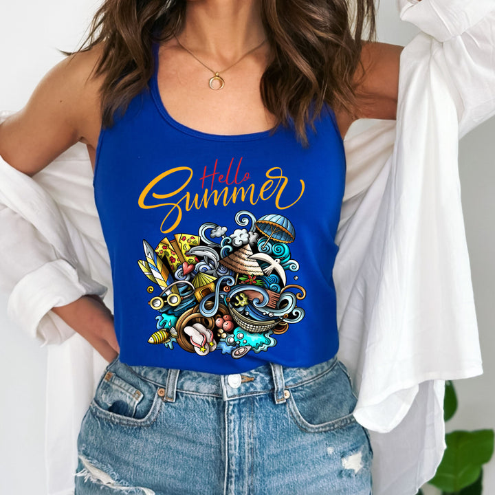 Hello Summer - Tank Top