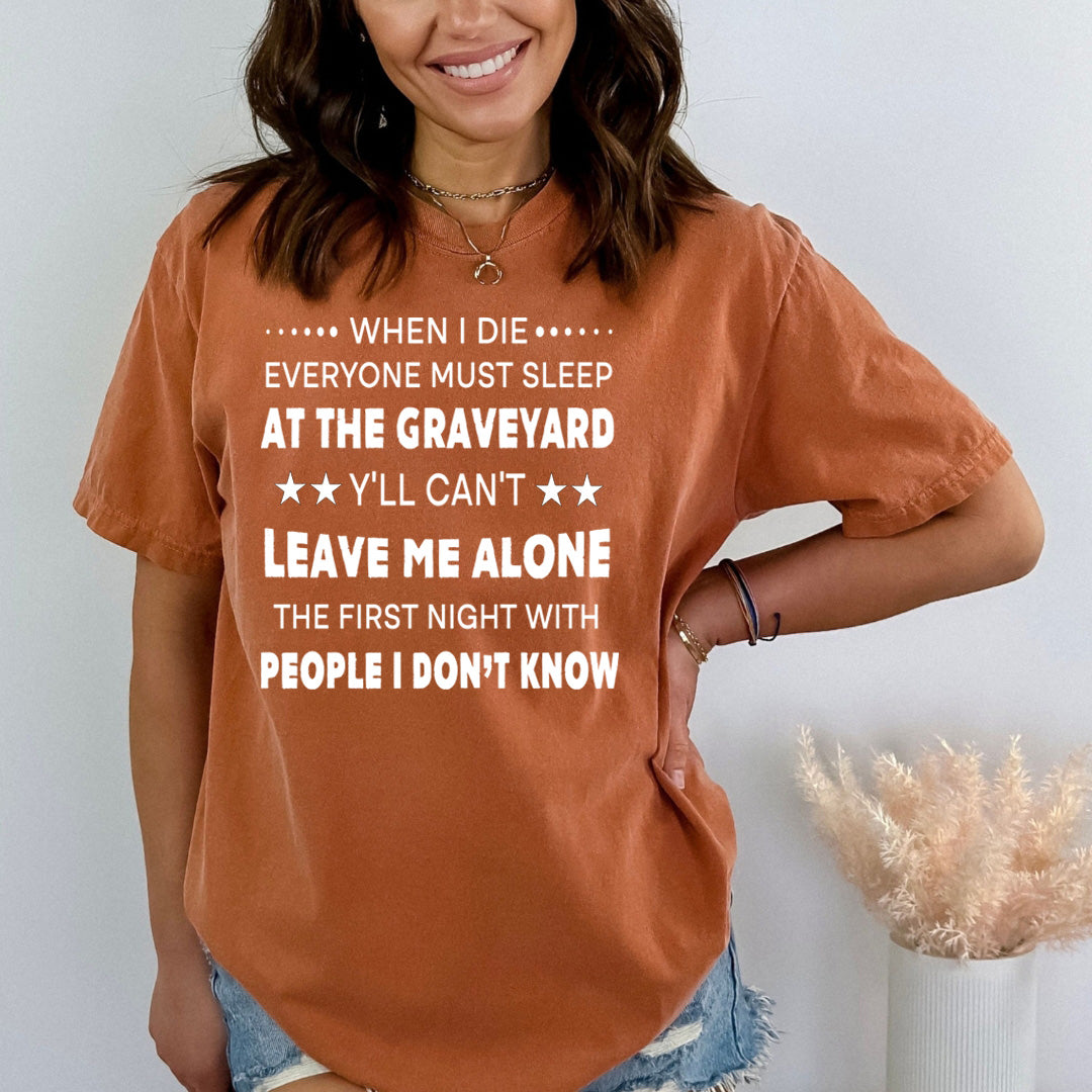 Leave Me Alone - Bella canvas
