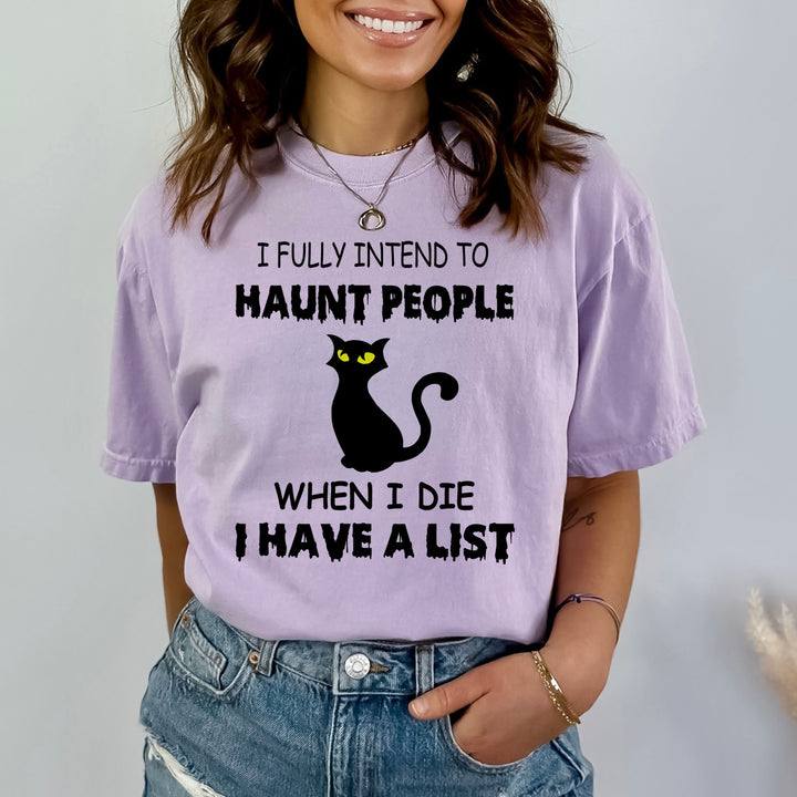 I Fully Intend To Haunt People - Bella canvas
