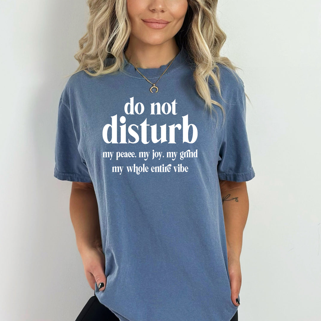 Do not Disturb My Peace - Bella canvas
