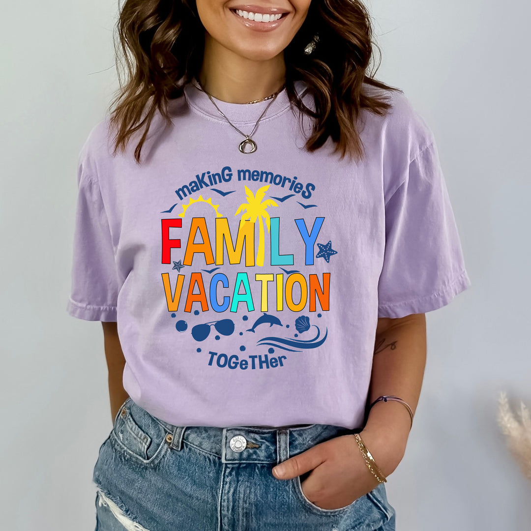 Making Memories Family Vacation - Bella Canvas