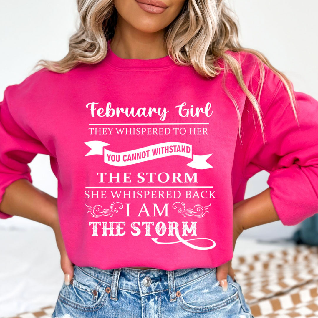 February Girl ( I Am The Storm) - Cozy & Soft.