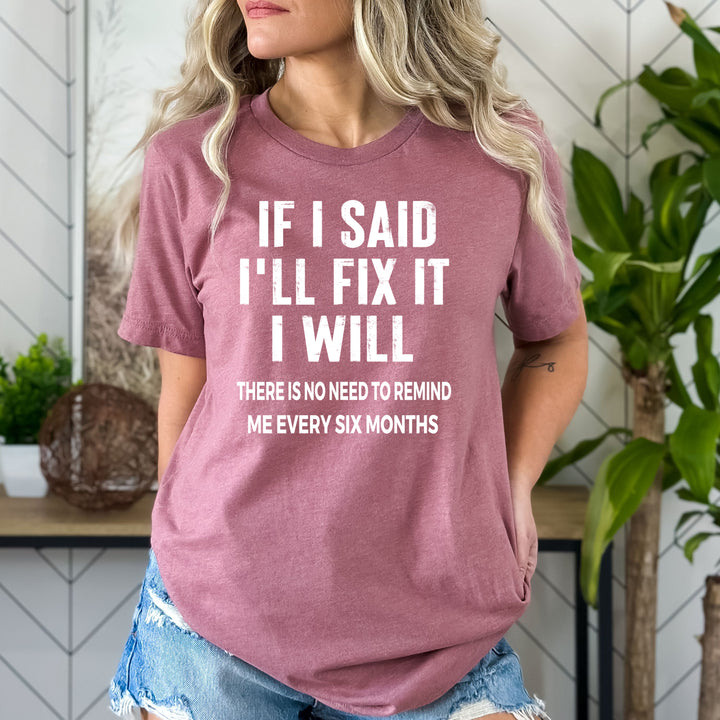 I'll Fix It - Bella canvas