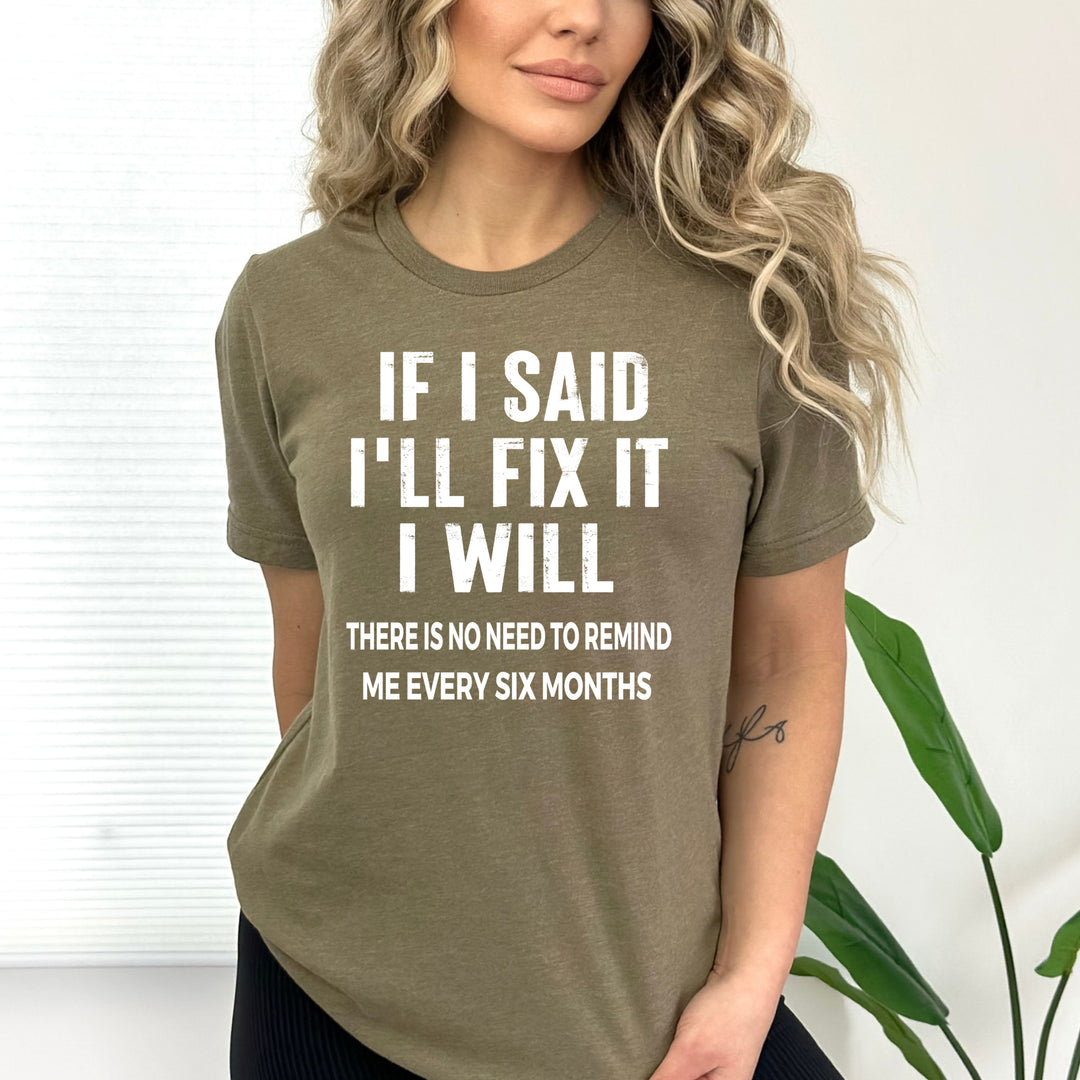 I'll Fix It - Bella canvas
