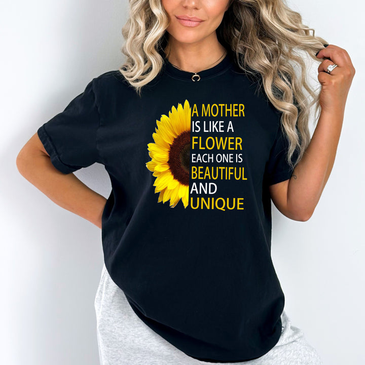 A Mother Is Like A Flower - Bella canvas