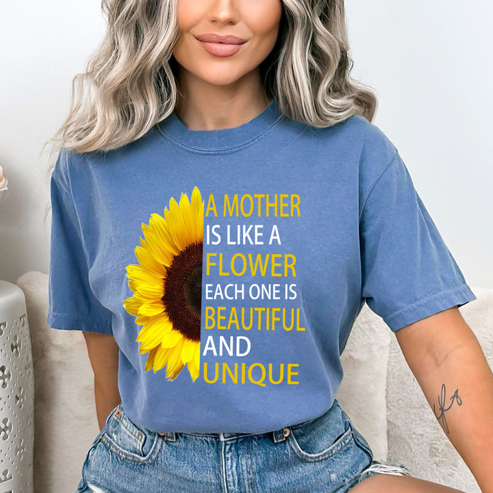 A Mother Is Like A Flower - Bella canvas