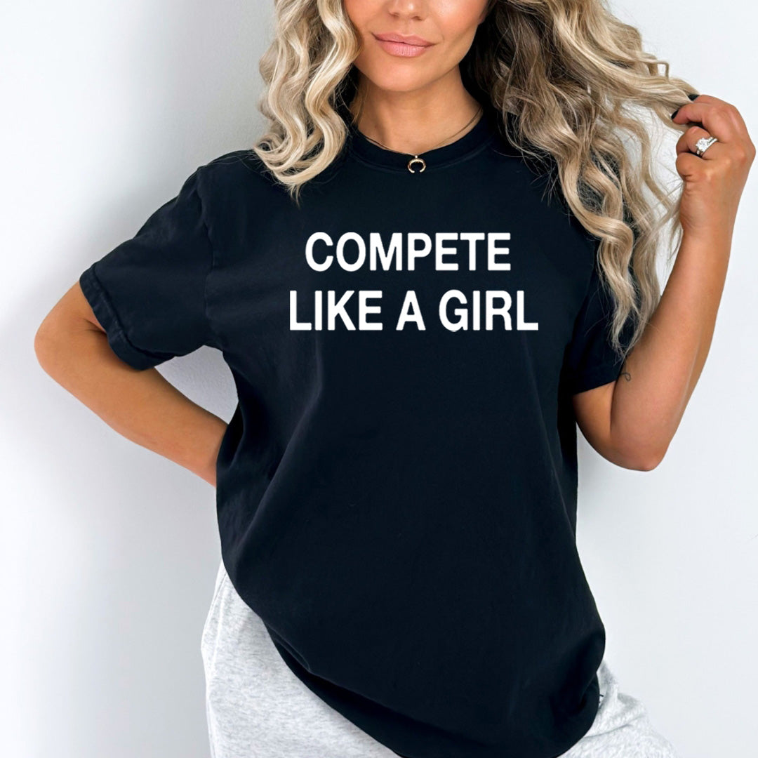 Compete Like A Girl - Bella Canvas