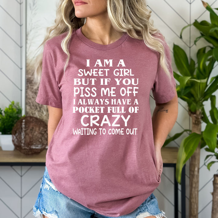 I Am A Sweet Girl - Bella canvas
