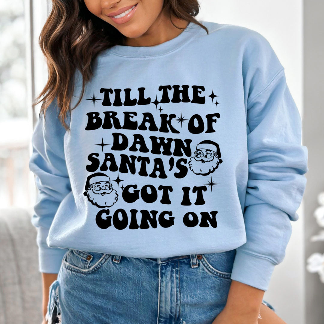 Santa's Got It Going On  -  Sweatshirt & Hoodie