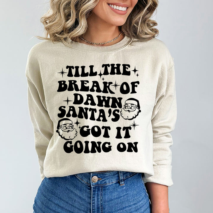 Santa's Got It Going On  -  Sweatshirt & Hoodie