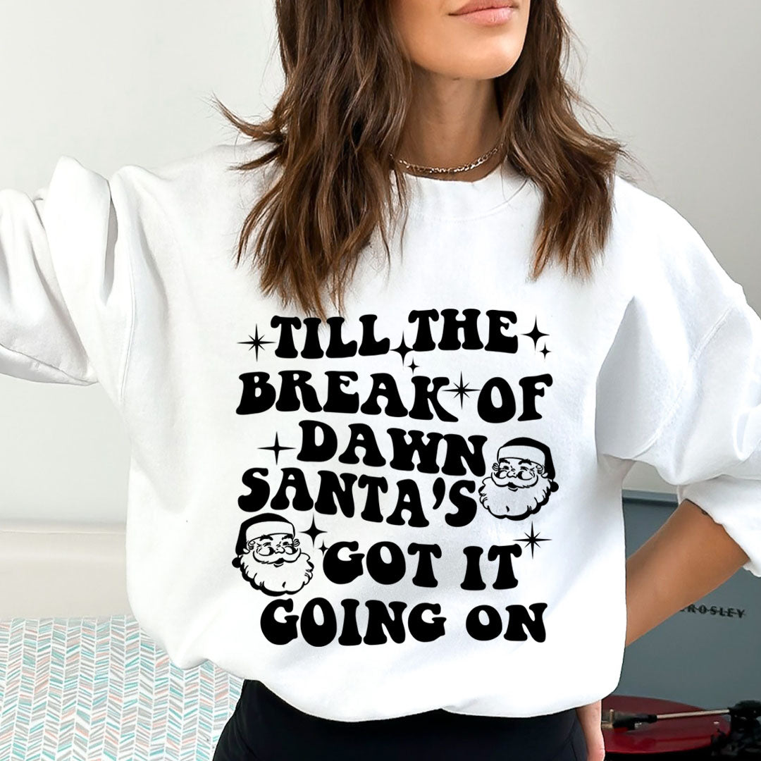 Santa's Got It Going On  -  Sweatshirt & Hoodie
