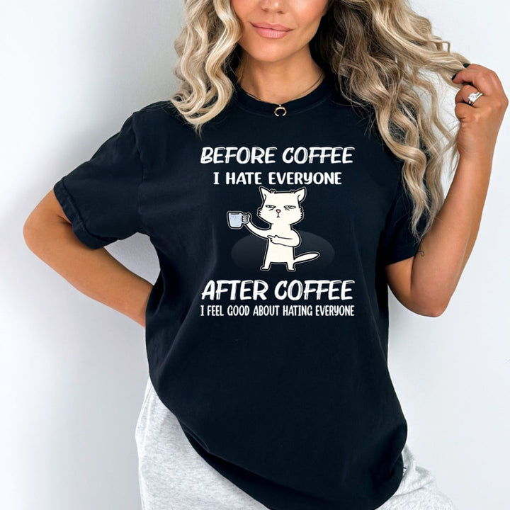 Before Coffee I Hate Everyone - Bella canvas