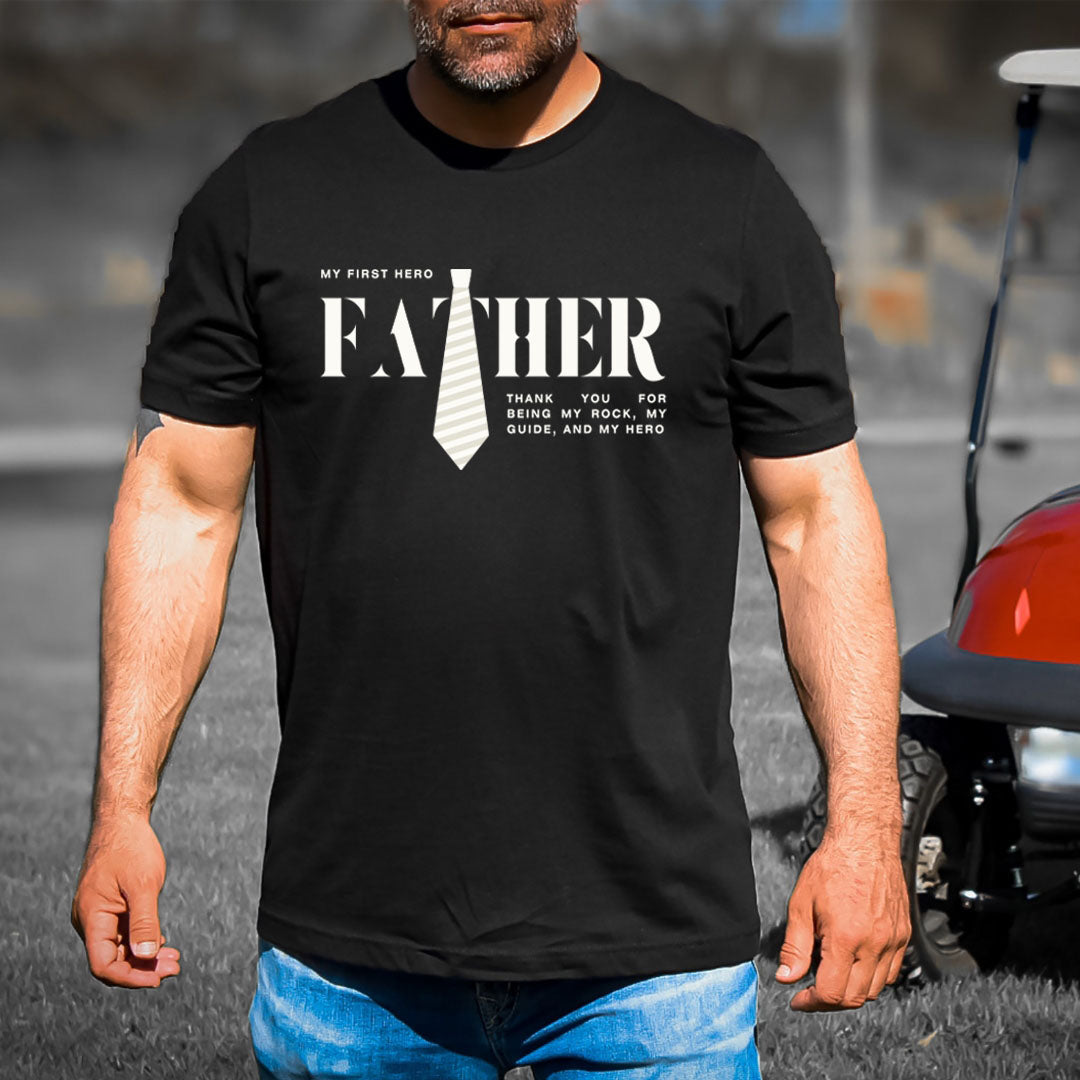 My First Hero Father - Men's Tee