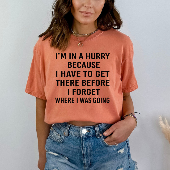 I'm In Hurry - Bella Canvas