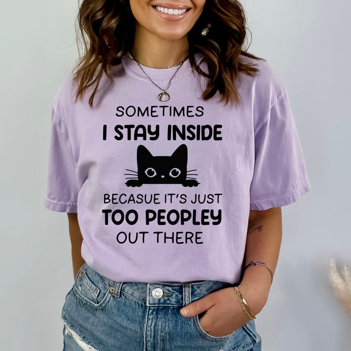 Sometimes I Stay Inside - Bella canvas