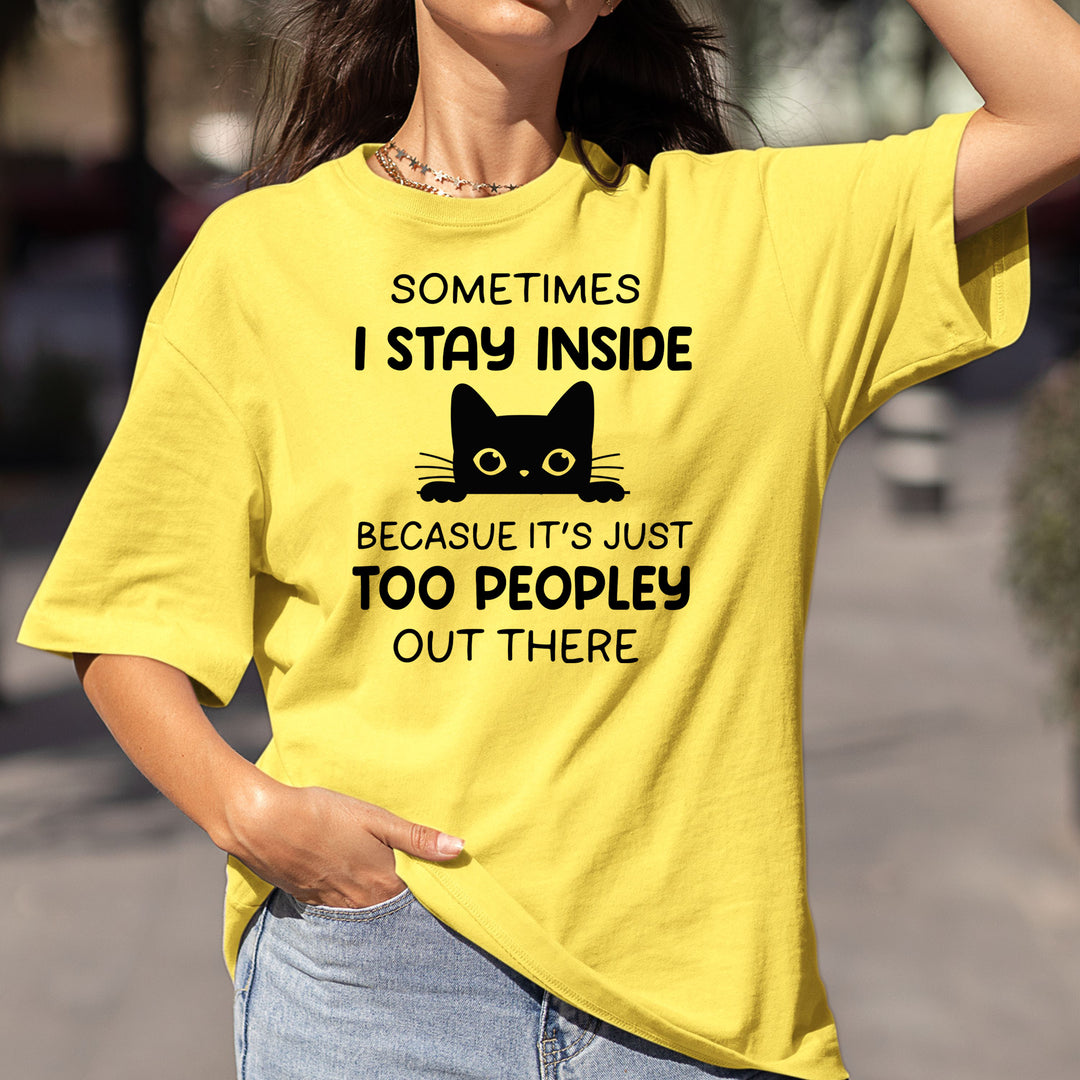 Sometimes I Stay Inside - Bella canvas