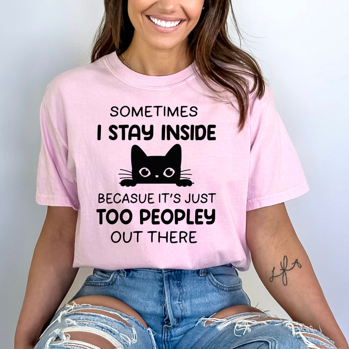Sometimes I Stay Inside - Bella canvas