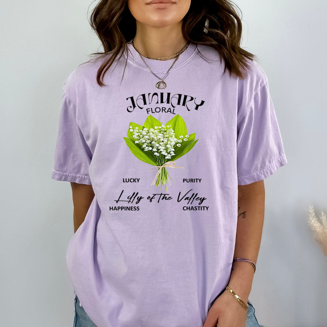 Lilly Of The Valley (January) - Bella Canvas